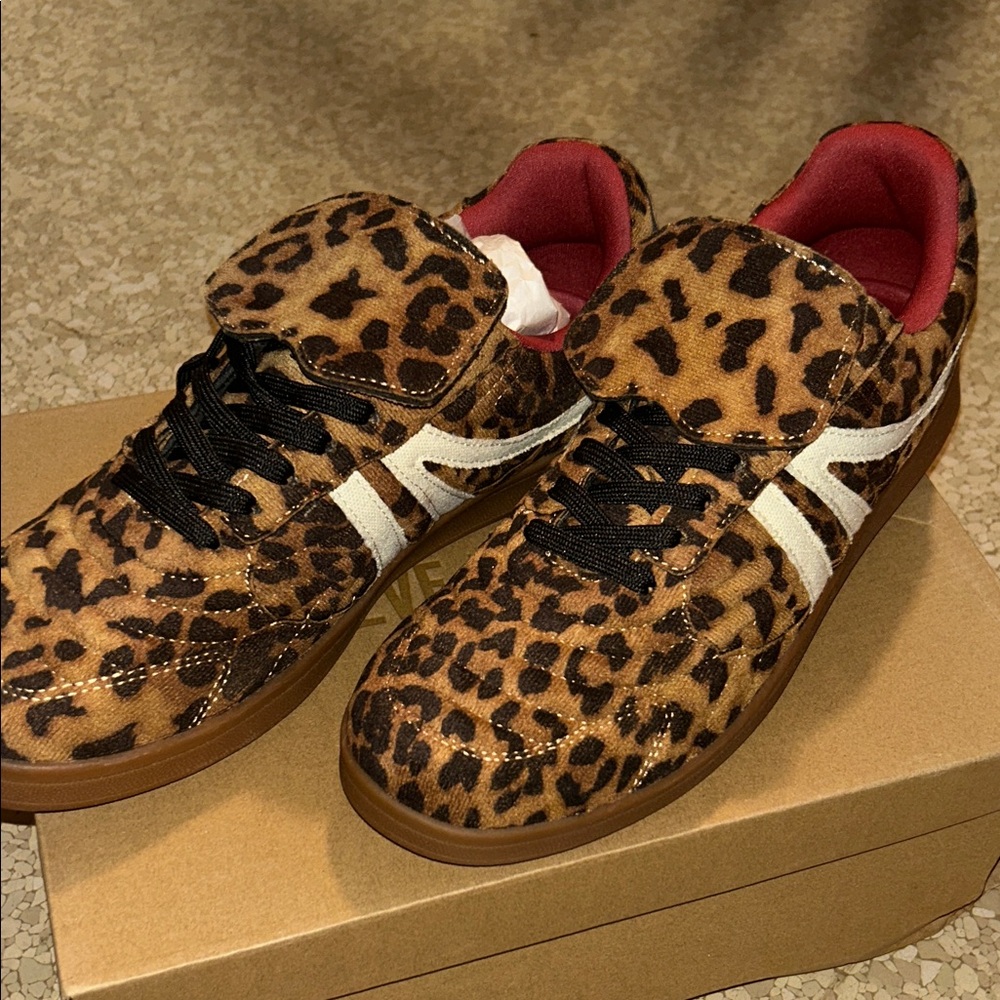 Steve Madden Leopard Print Sneakers
